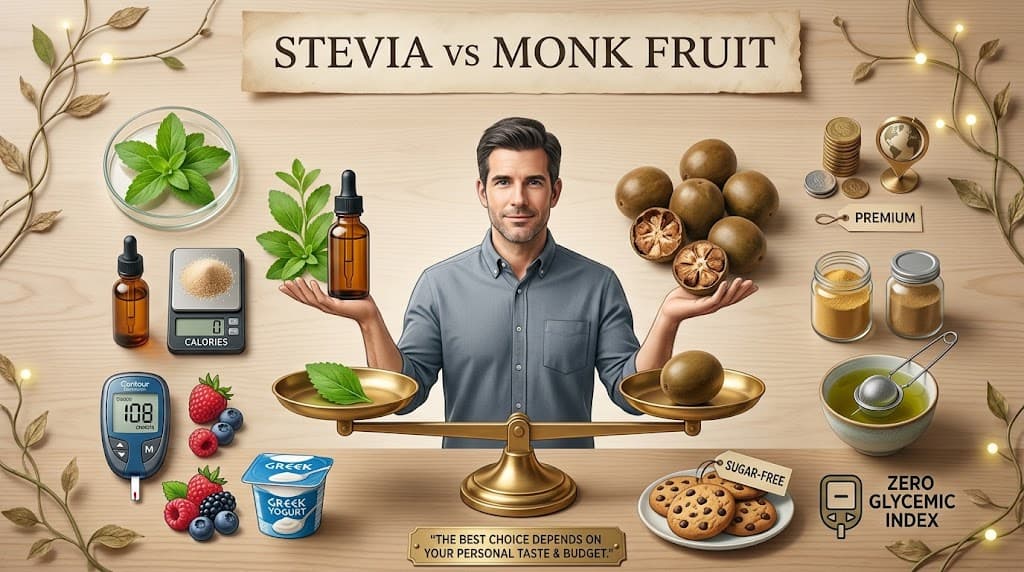 Stevia vs Monk Fruit: Which Sweetener Is Better?